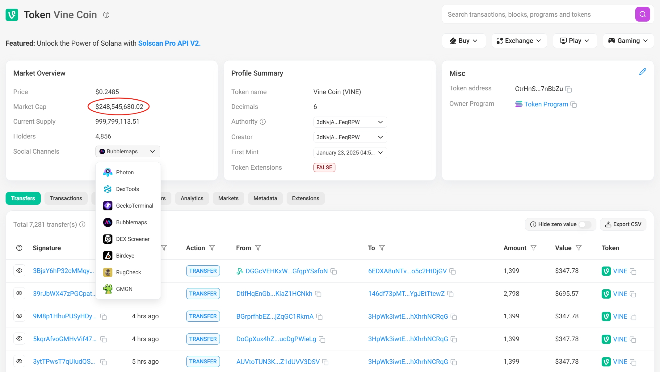 慢雾余弦：部分仿盘使用「喂价源欺骗」造成市值虚高假象