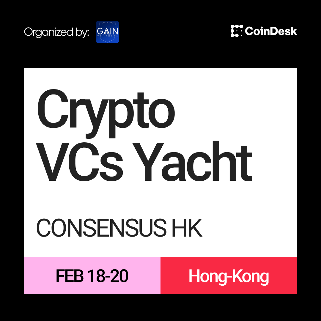 The Crypto VCs 🛳️ YACHT at CONSENSUS Hong Kong