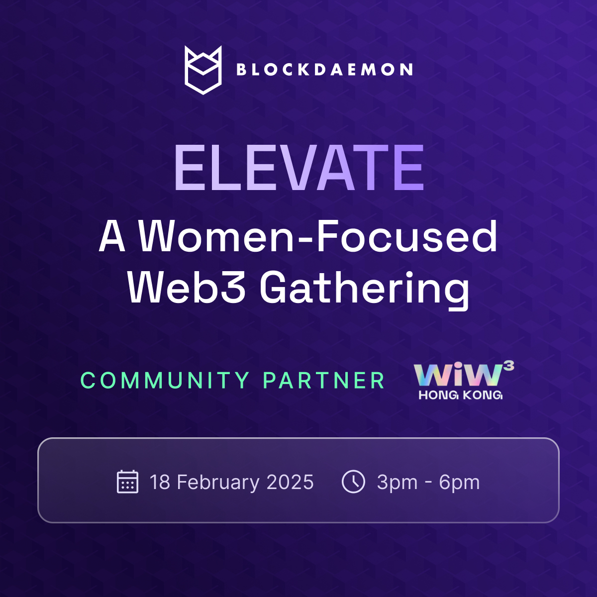 Elevate: A Women-Focused Web3 Gathering