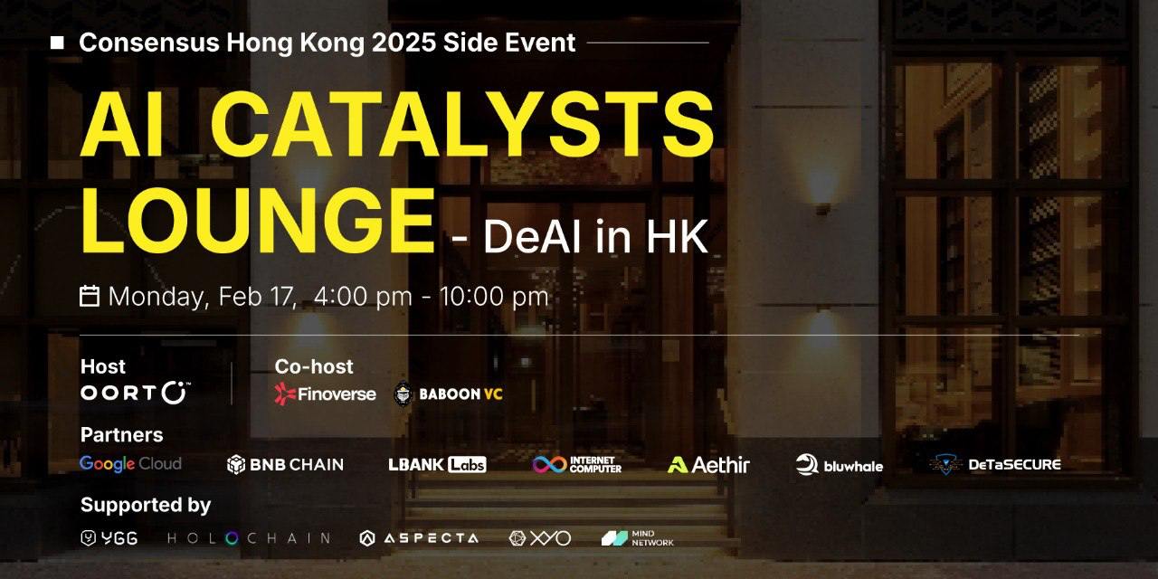 AI Catalysts Lounge - DeAI in HK