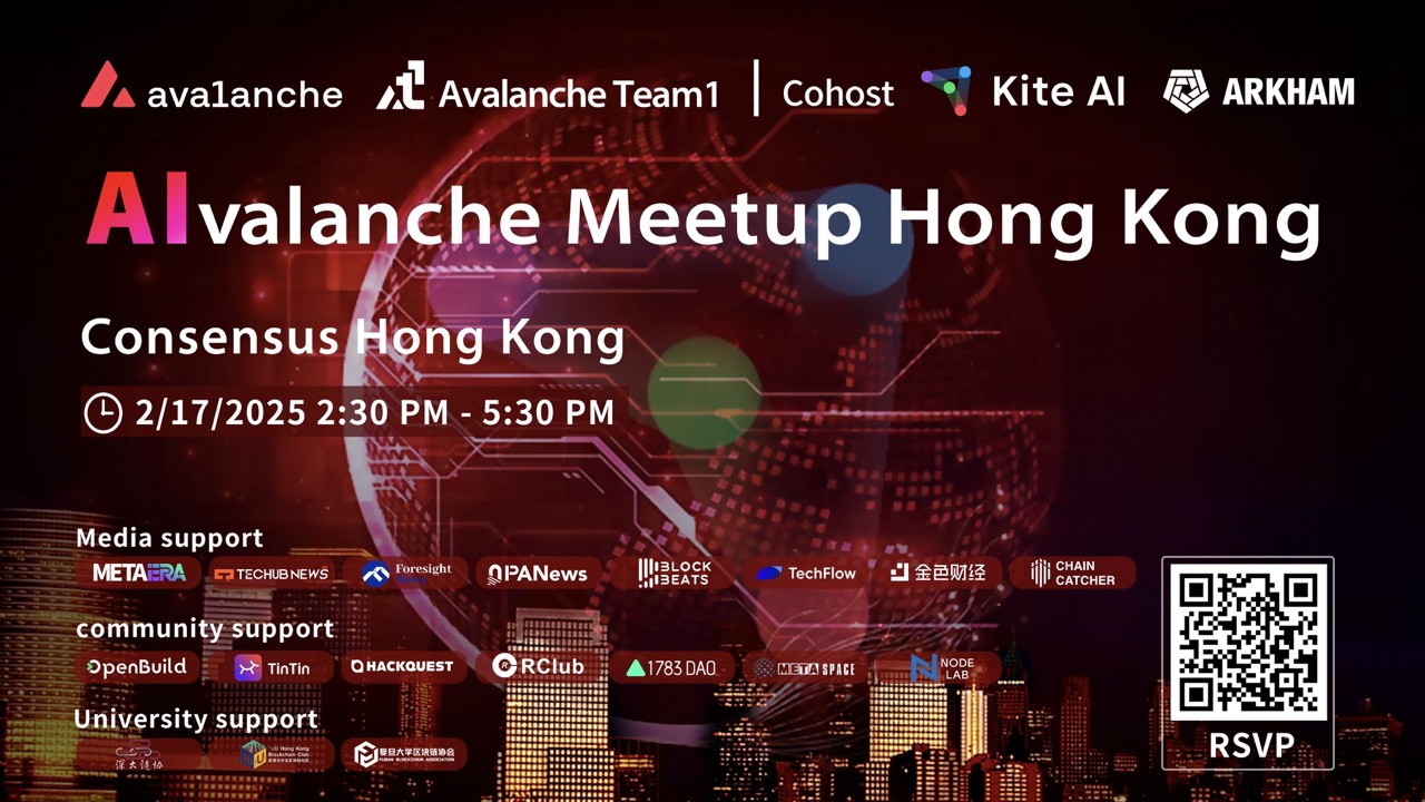 AI valanche Hong Kong Meetup