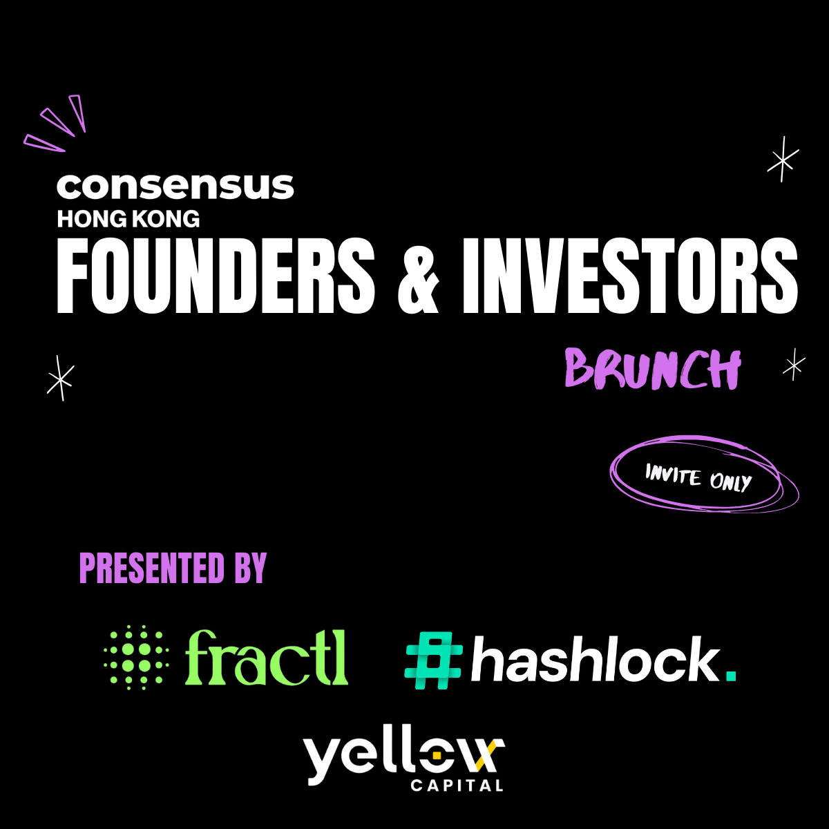 Consensus Hongkong Founders & Investors Brunch ✨ (invite only)