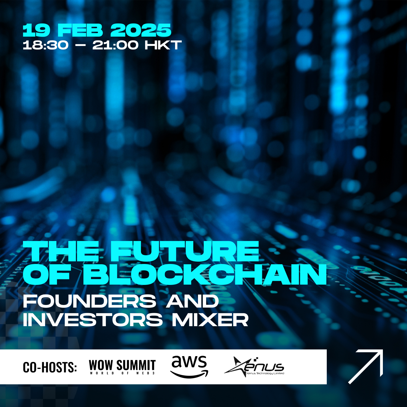 The Future of Blockchain. Founders and investors mixer.