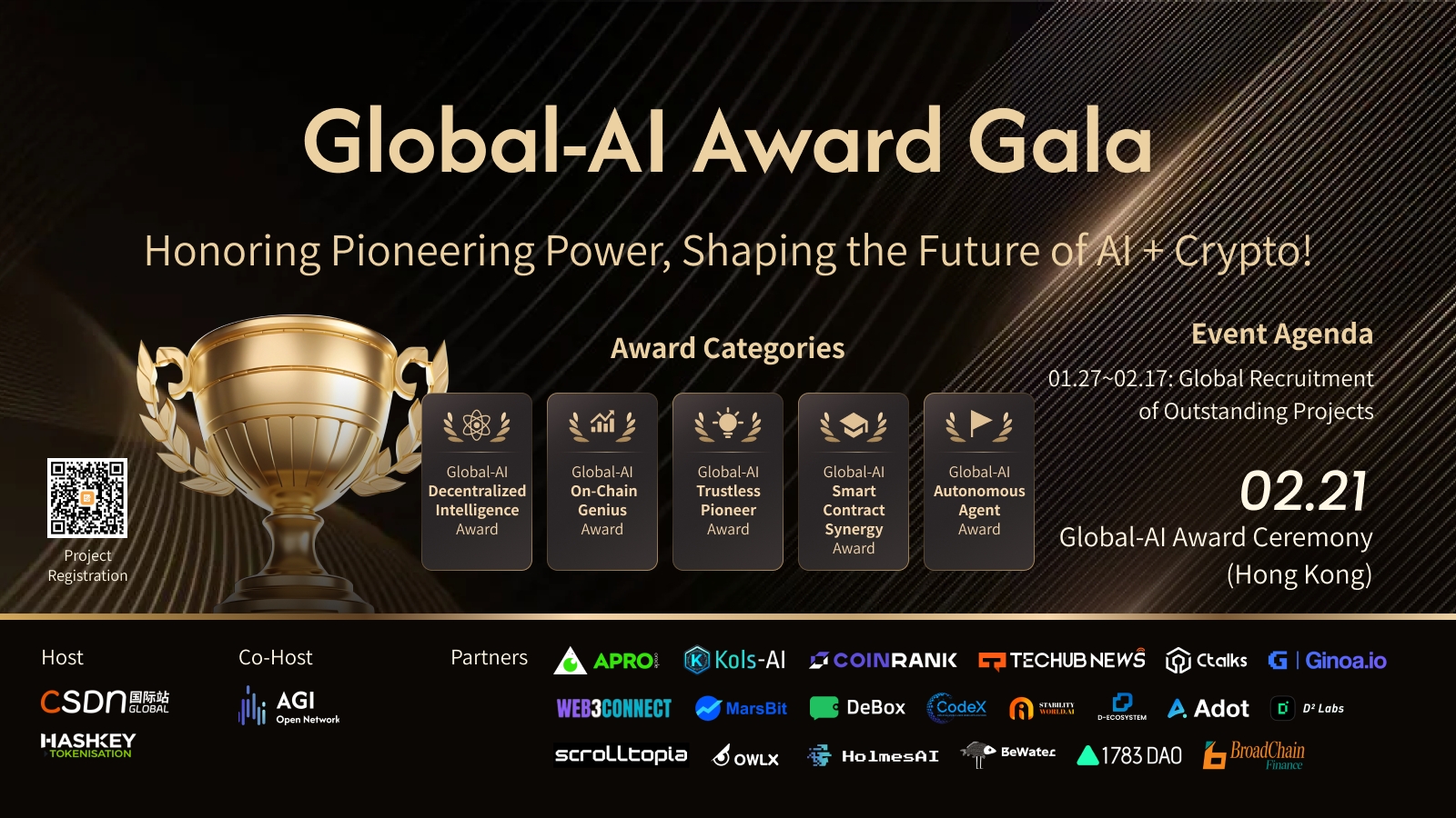 Global-AI Award 2025: Honoring the Pioneers of AI + Crypto!