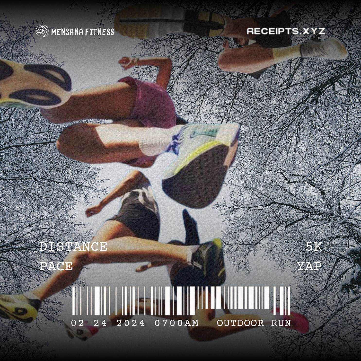 YAP Run w/ Receipts & Mensana Fitness