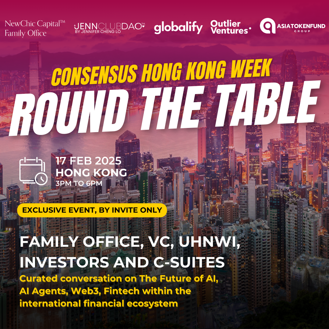 ROUND THE TABLE - Exclusive Web3 Event For Family Office, VC, Investors & C-Suites