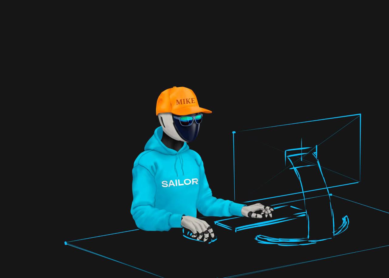 "Mike Sailor is Based" Hacker House