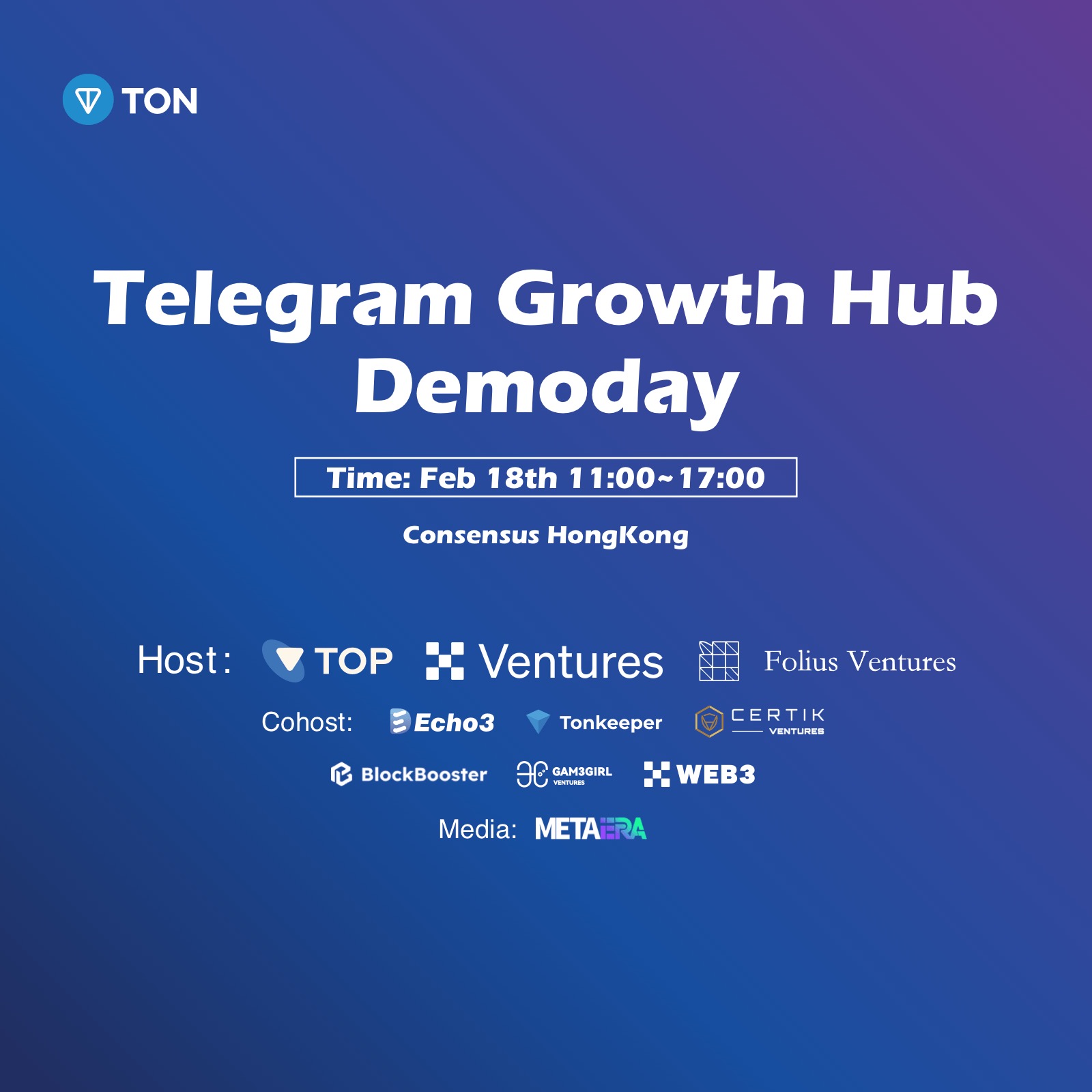 TON ASIA- Telegram Growth Hub Demoday