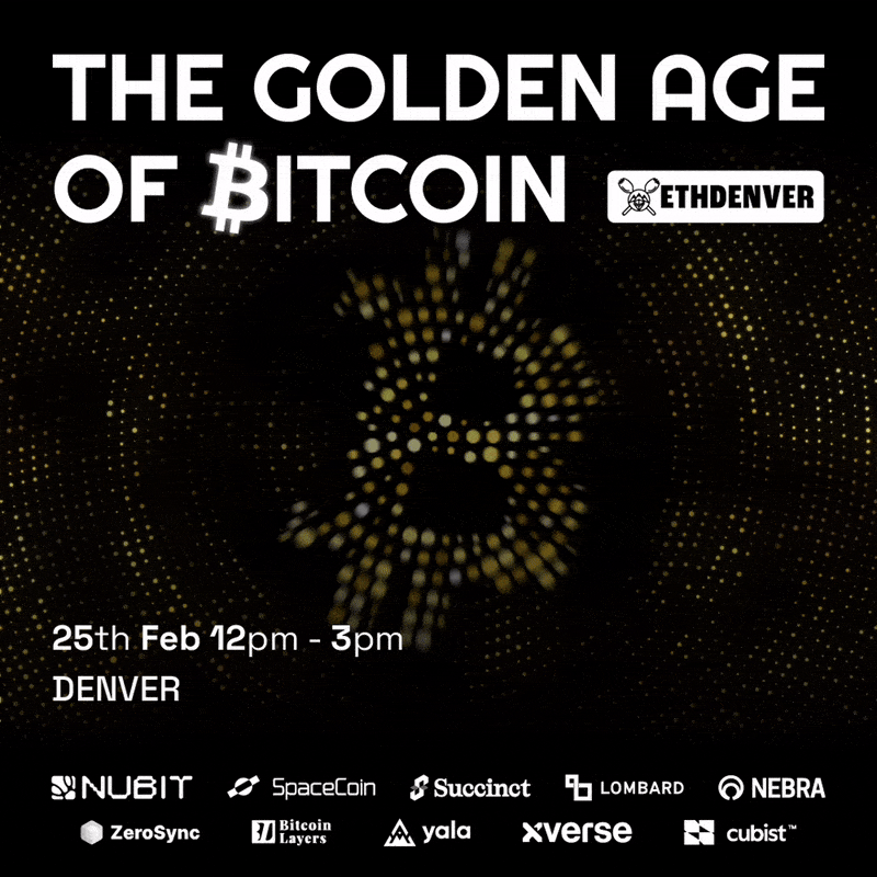 The Golden Age of Bitcoin|ETHDenver
