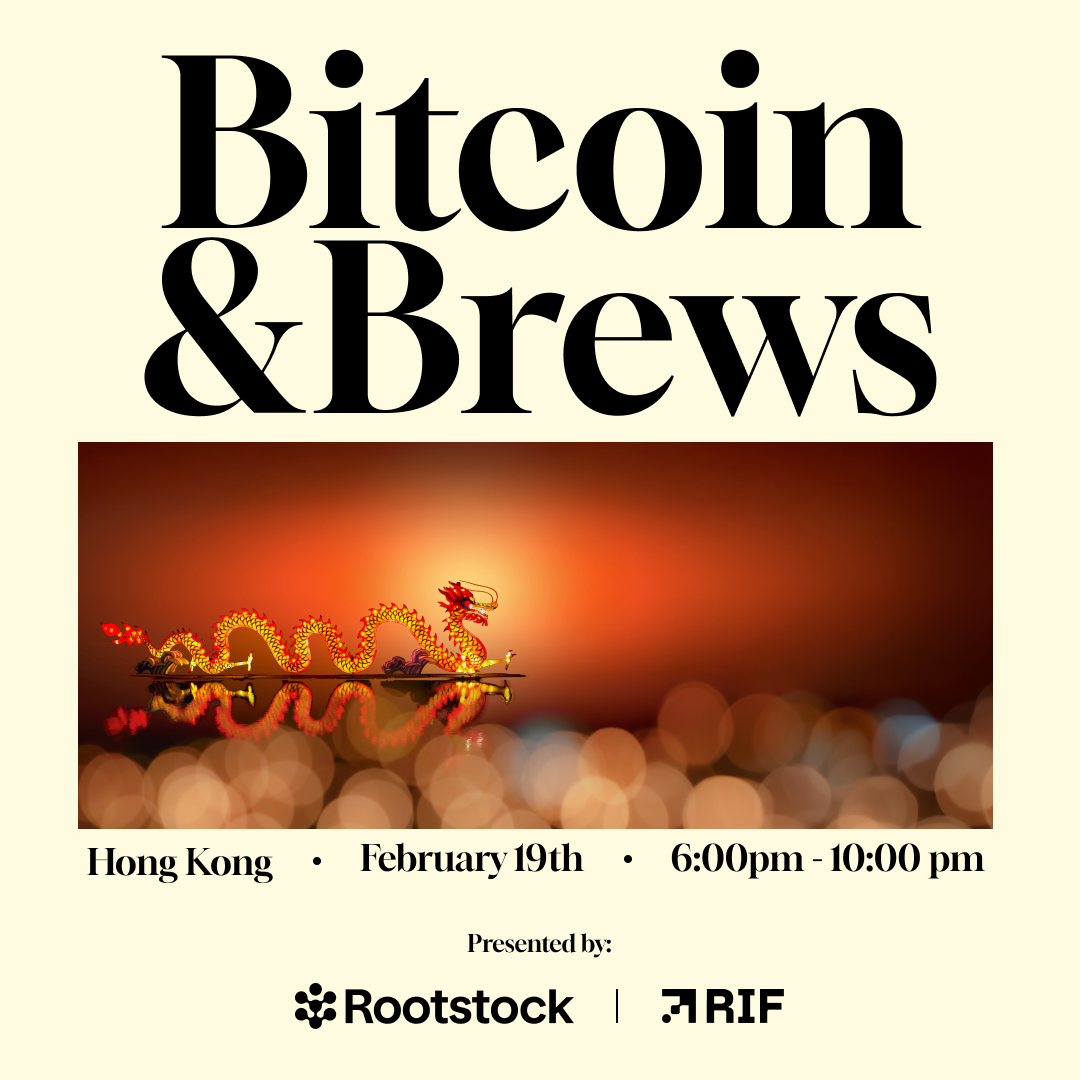 Bitcoin & Brews at Consensus Hong Kong