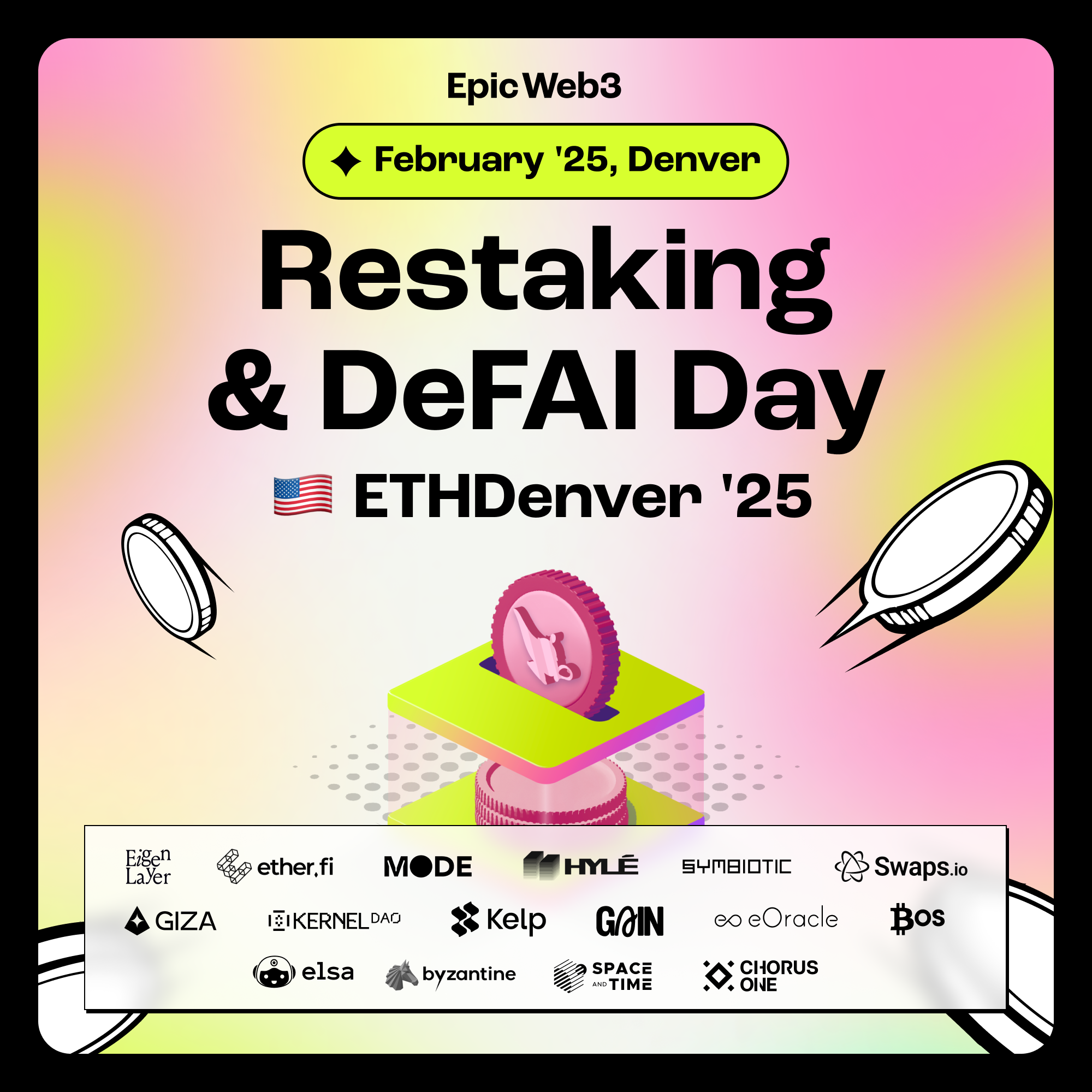 🧞♀️Restaking & DeFAI Day | EthDenver