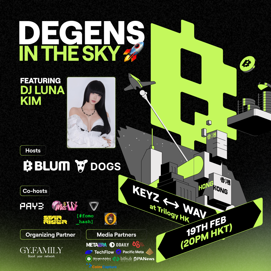 DEGENS In The Sky 🚀 - Blum, DOGS, Pay3, DoNot, Bums, #fomo_hash, MissW, Star Riser