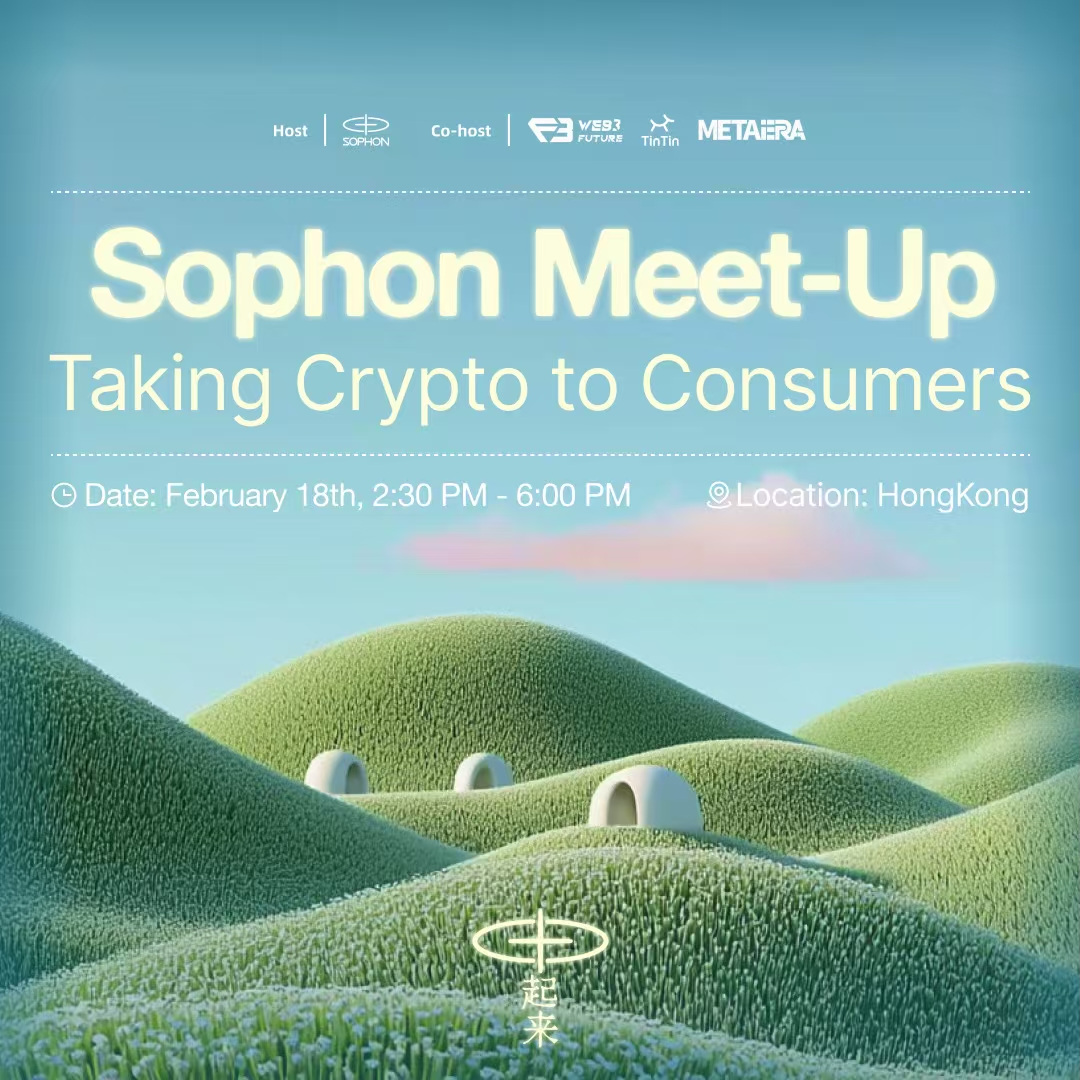 Sophon Meet-Up: Taking Crypto to Consumers