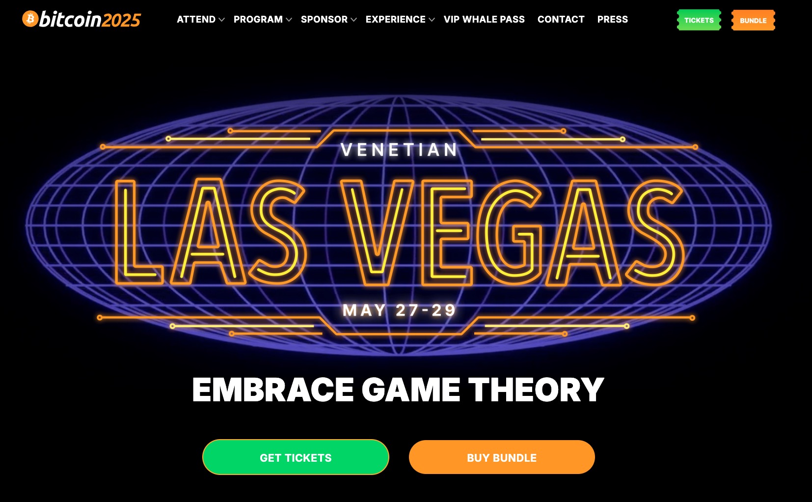 Bitcoin Las Vegas 2025 - Foresight Event