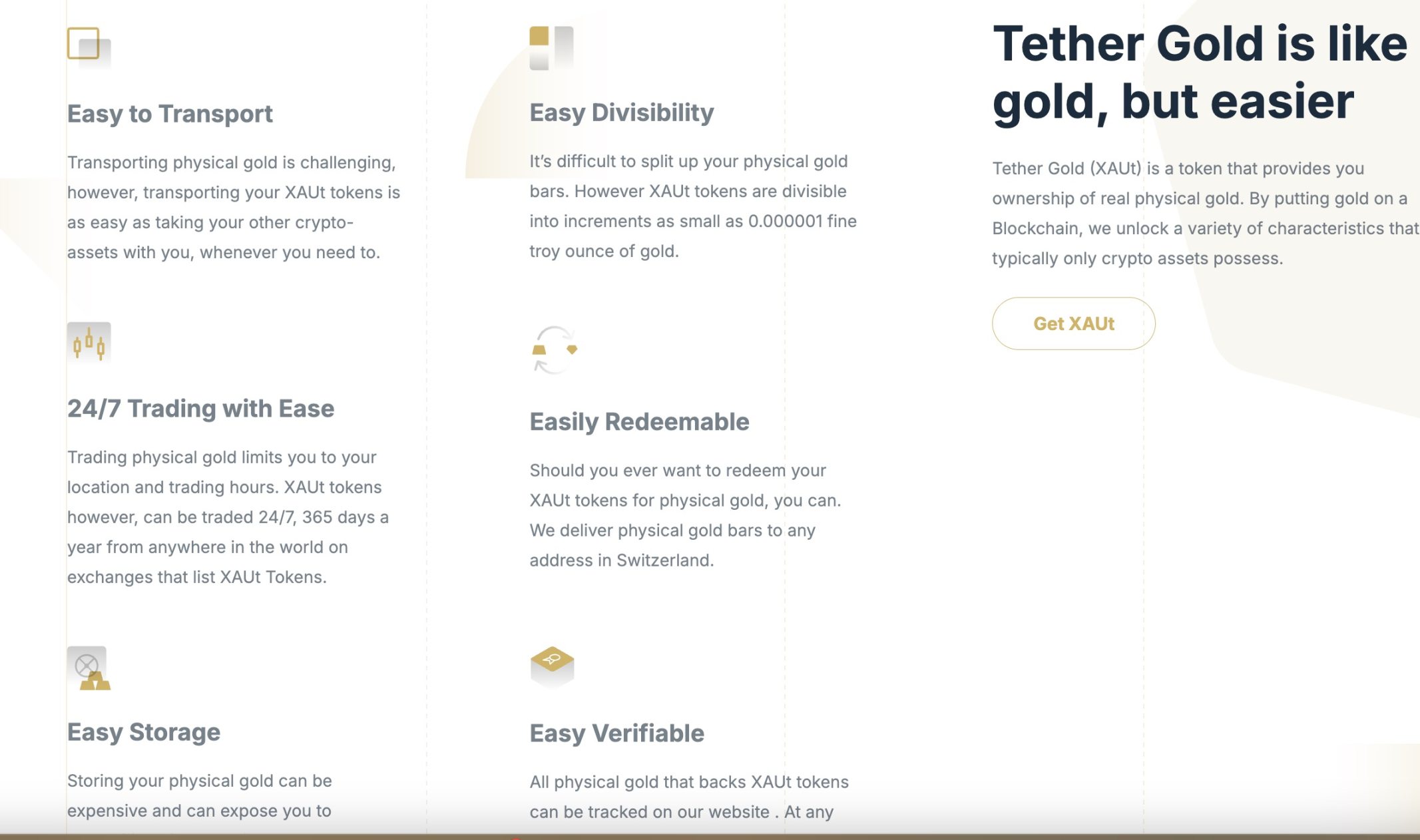 Tether hoards 80 tons of gold, a quick look at its gold token XAUT