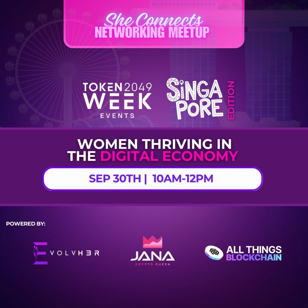 She Connects Networking Meetup: Singapore Edition Token2049