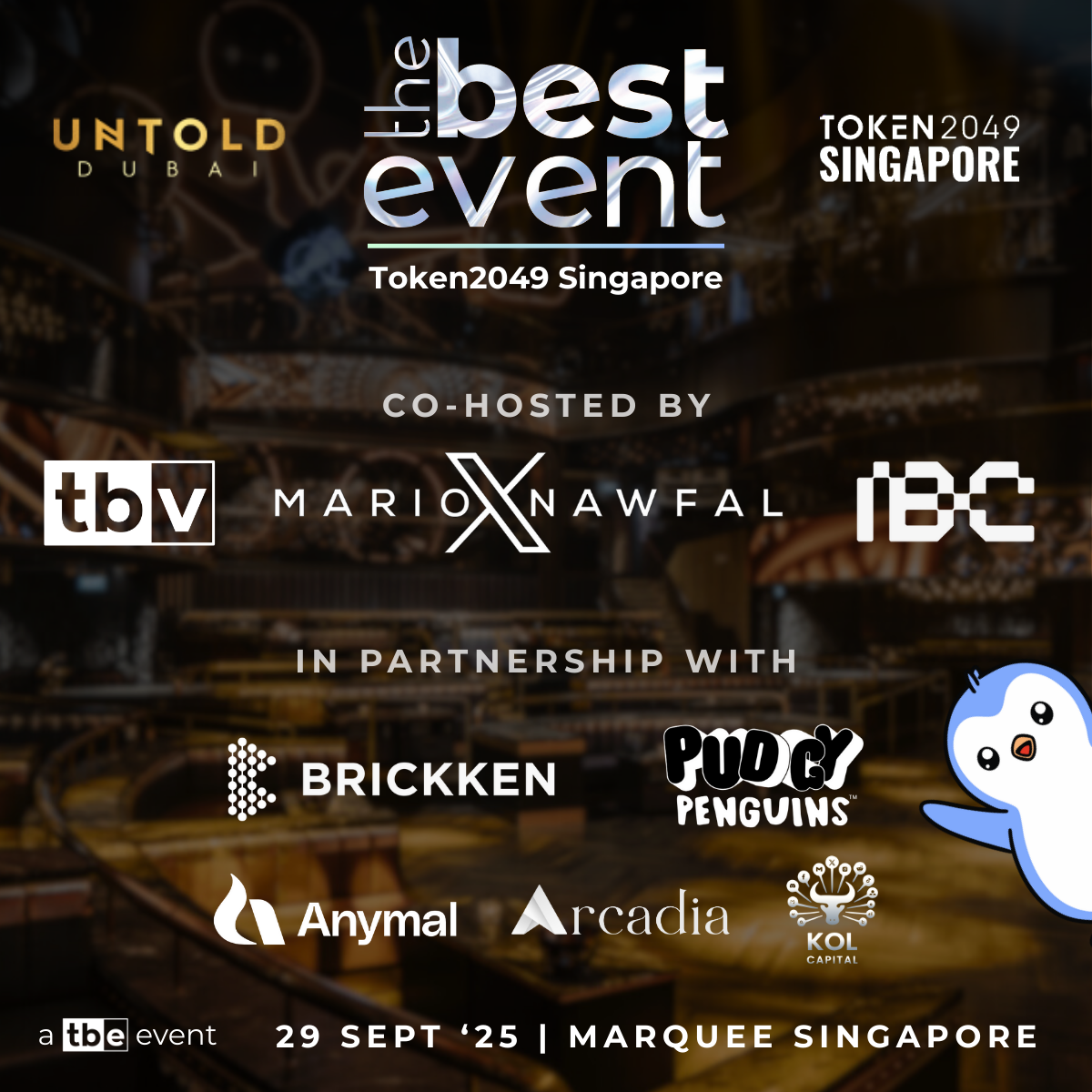 The Best Event with Mario Nawfal & TBV