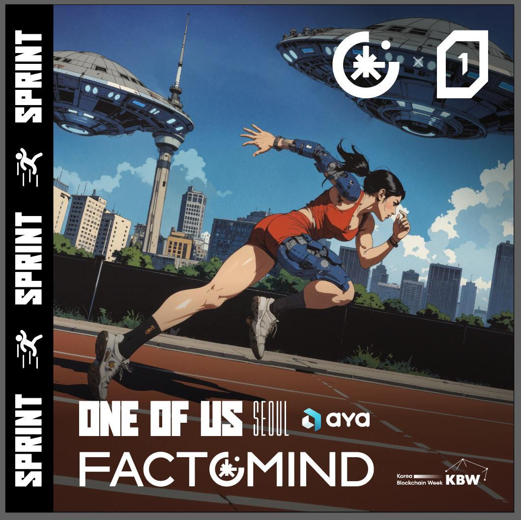 Factomind x ONE OF US - Sprint & Coffee // Aya