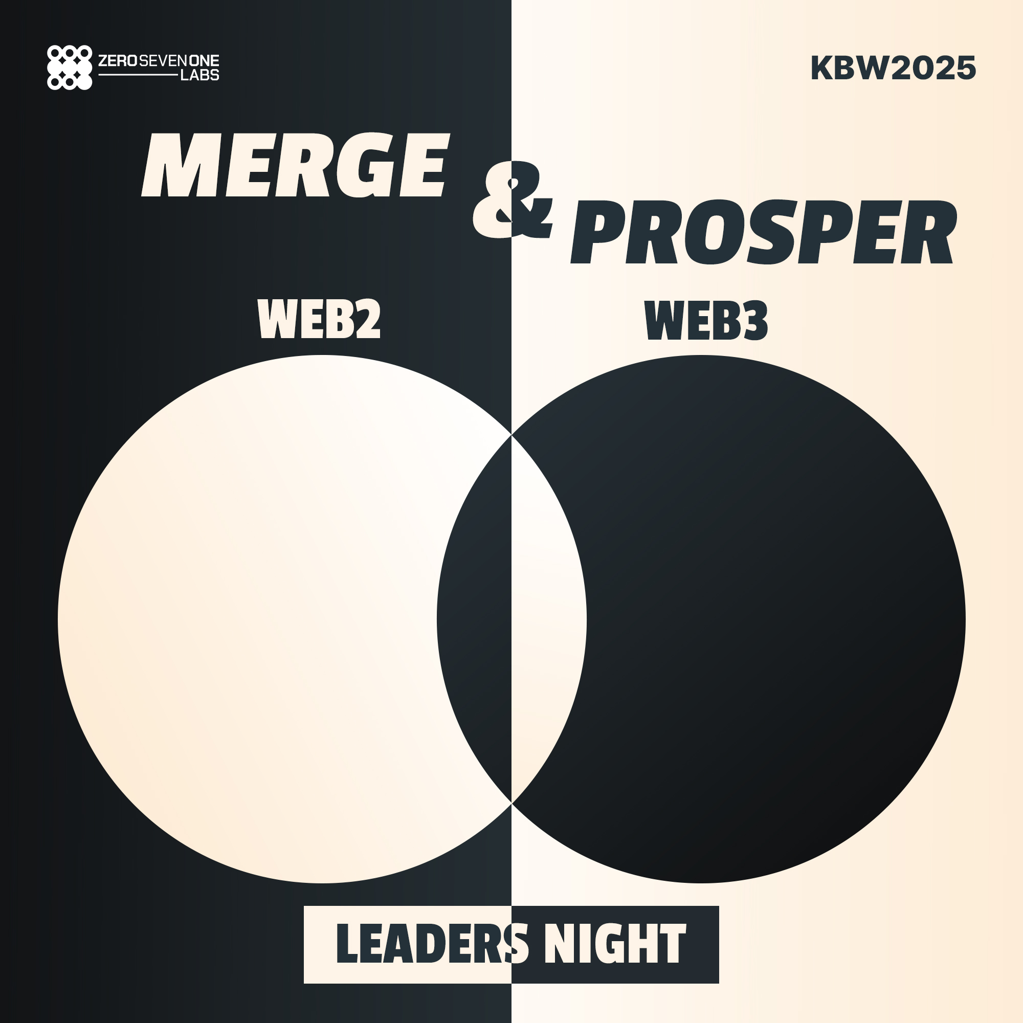 MERGE & PROSPER WEB2 AND WEB3 LEADERS NIGHT