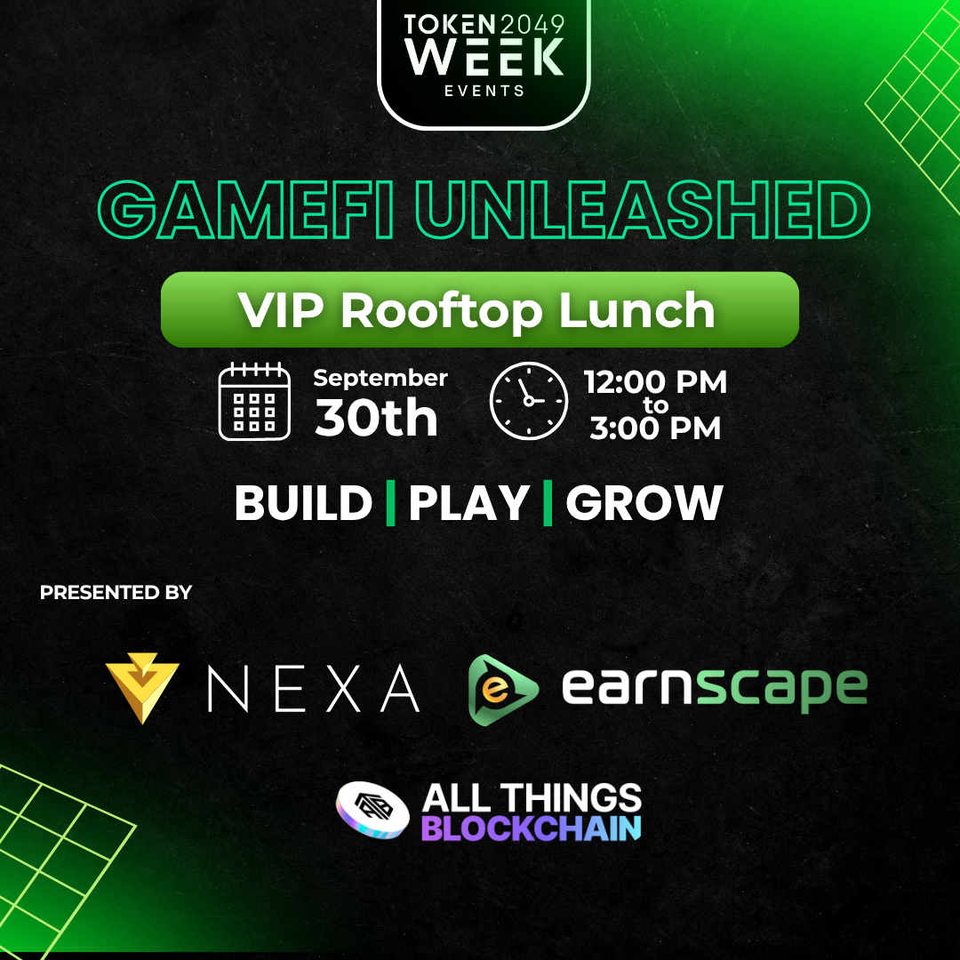 GAMEFI UNLEASHED ✨🎮 VIP ROOFTOP LUNCH