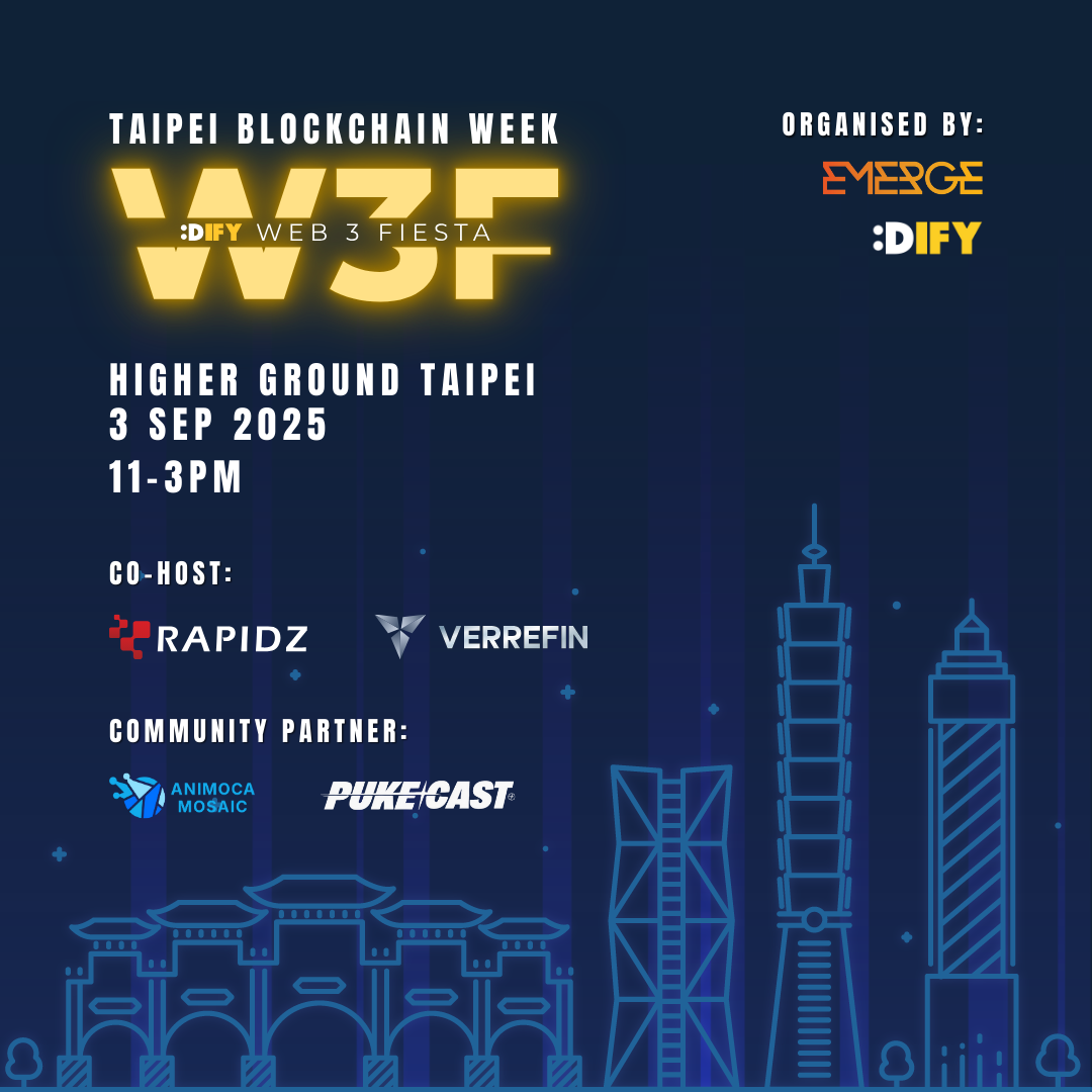 Web 3 Fiesta - Bull in Taipei