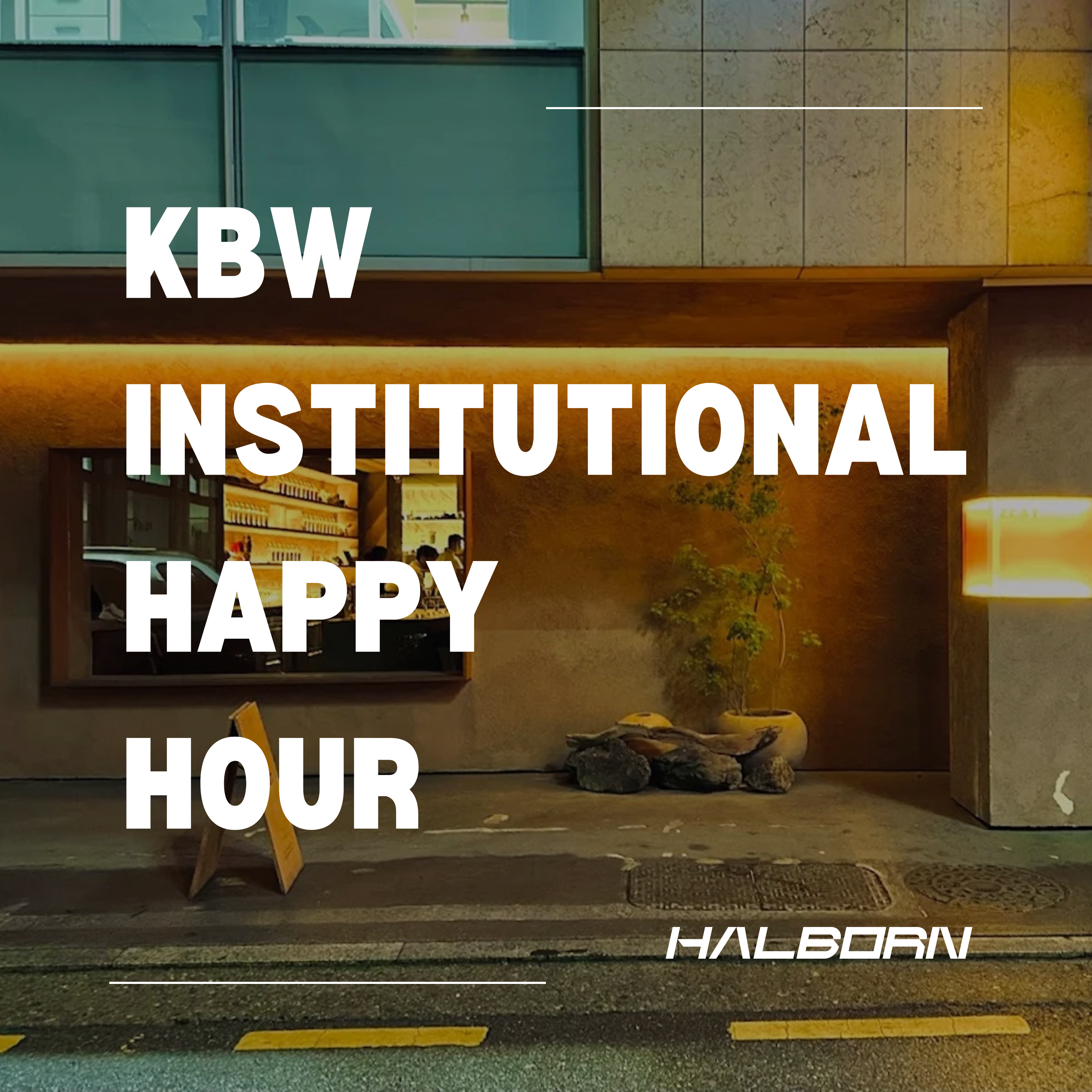 Institutional Happy Hour @ KBW w/ Halborn