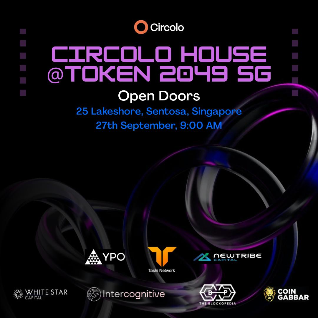 Circolo House at Singapore Token 2049 Open Doors