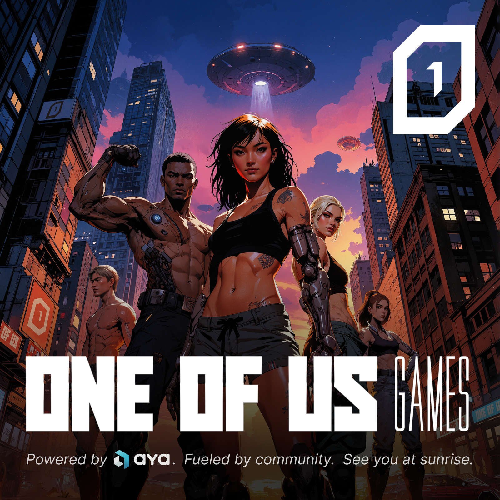 ONE OF US GAMES // Powered by Aya