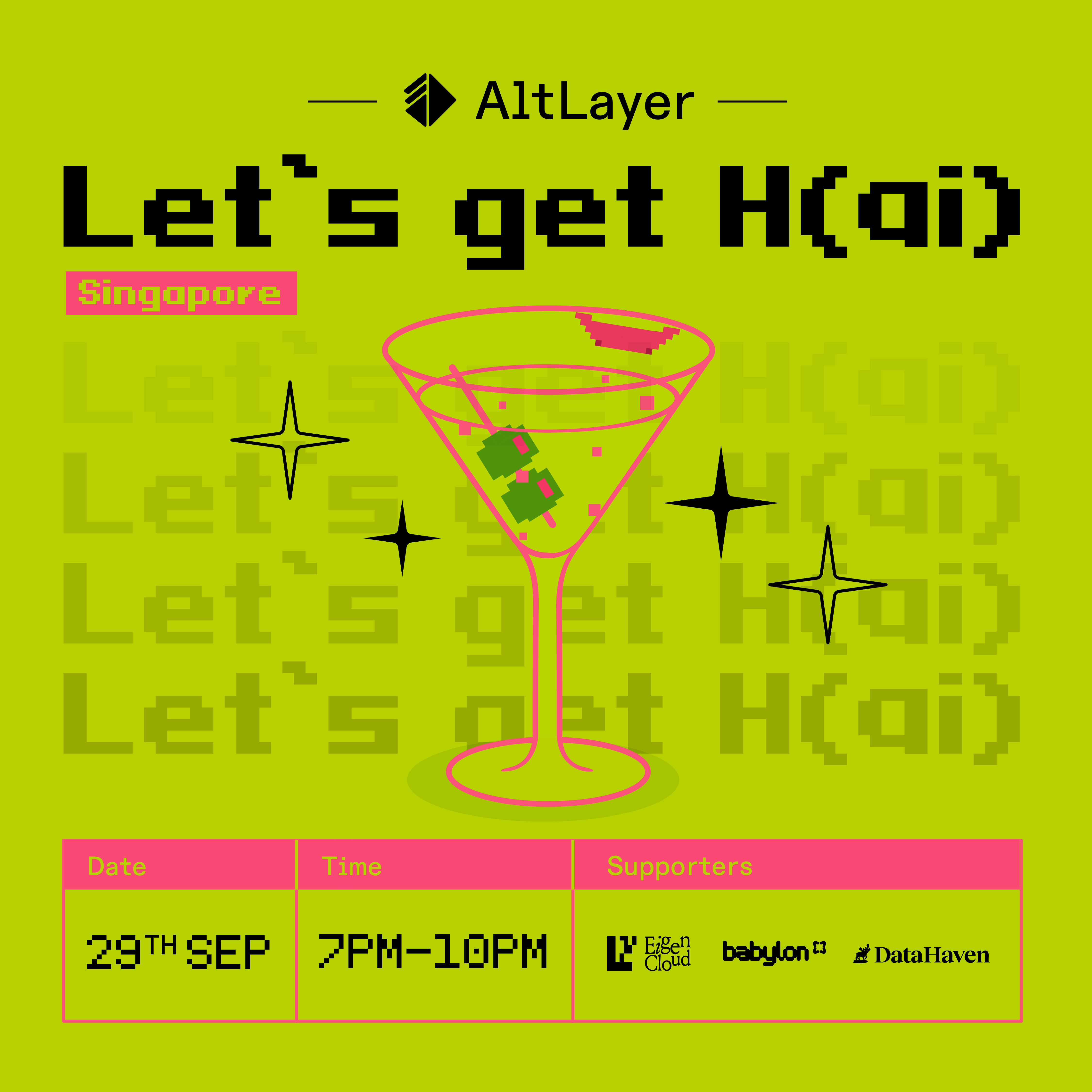 Let's get h(ai): Singapore 2025 [Token 2049]