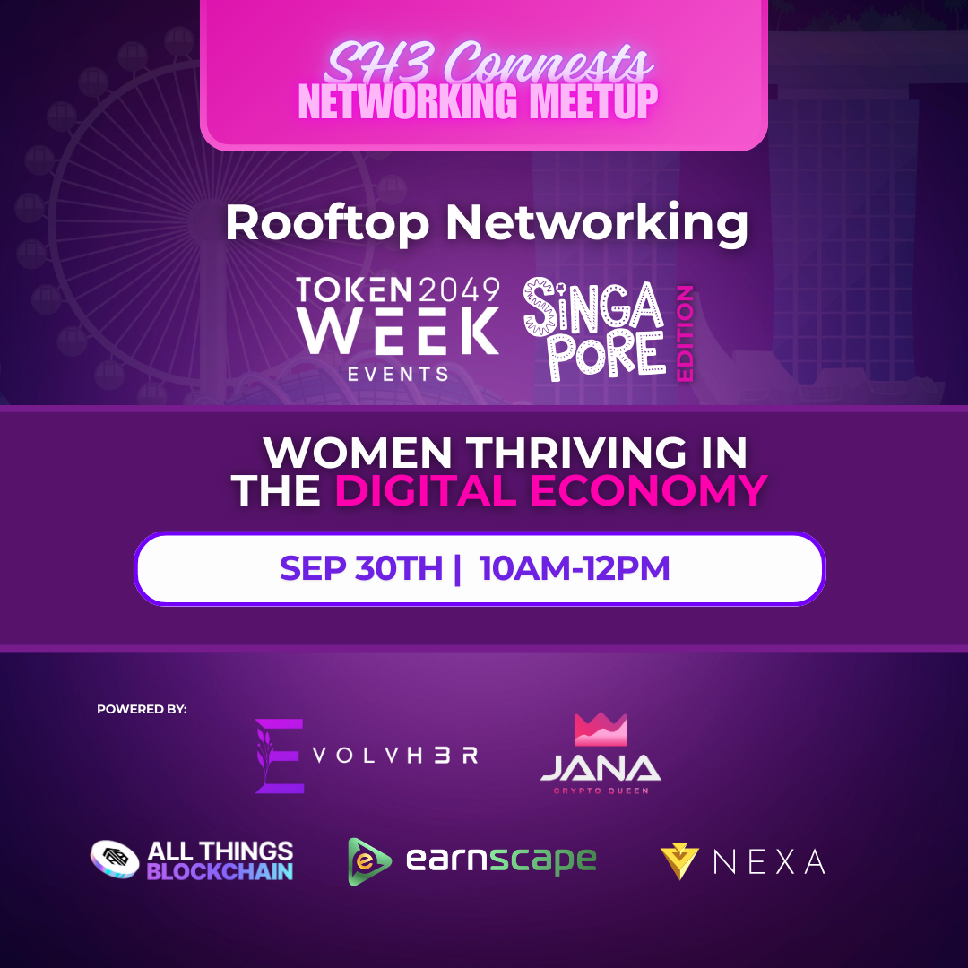 SH3 Connects Networking Meetup: Singapore Edition Token2049