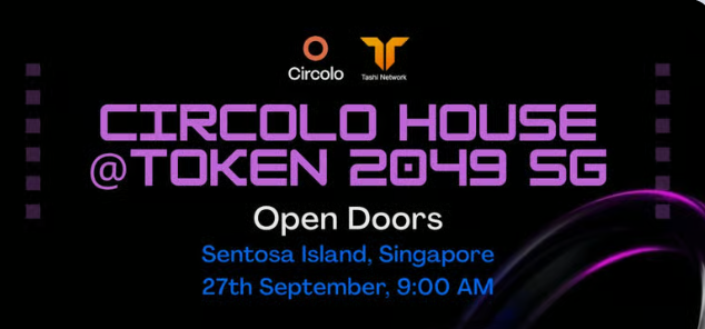 Circolo House at Singapore Token 2049 Open Doors