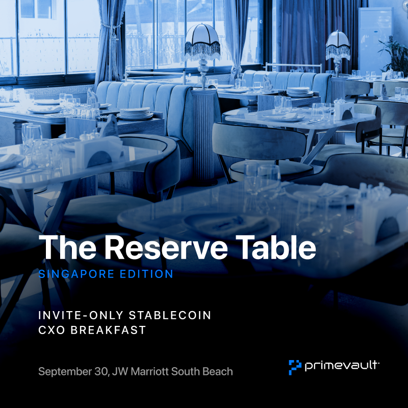 The Reserve Table | Singapore Edition