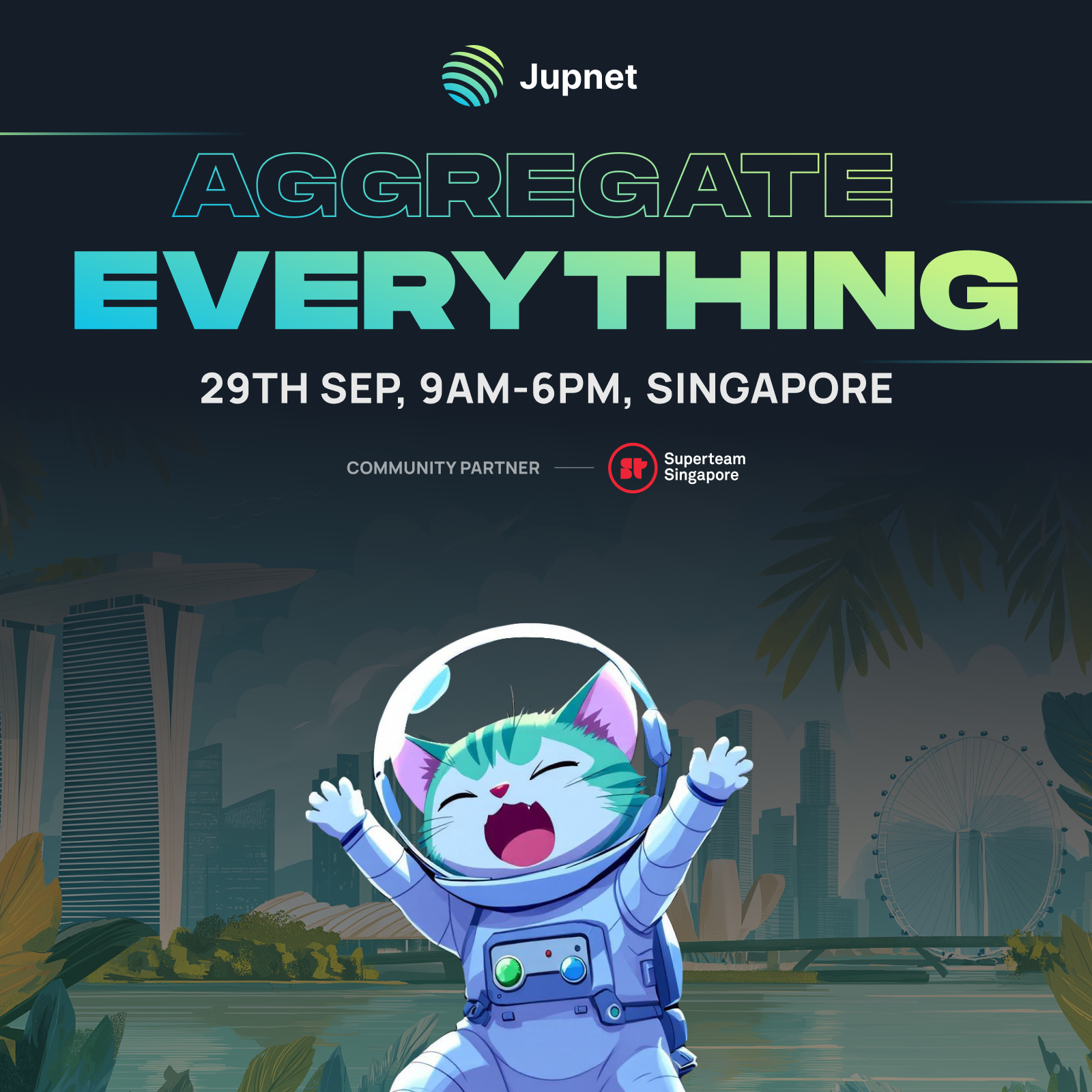 Jupnet: Aggregate Everything