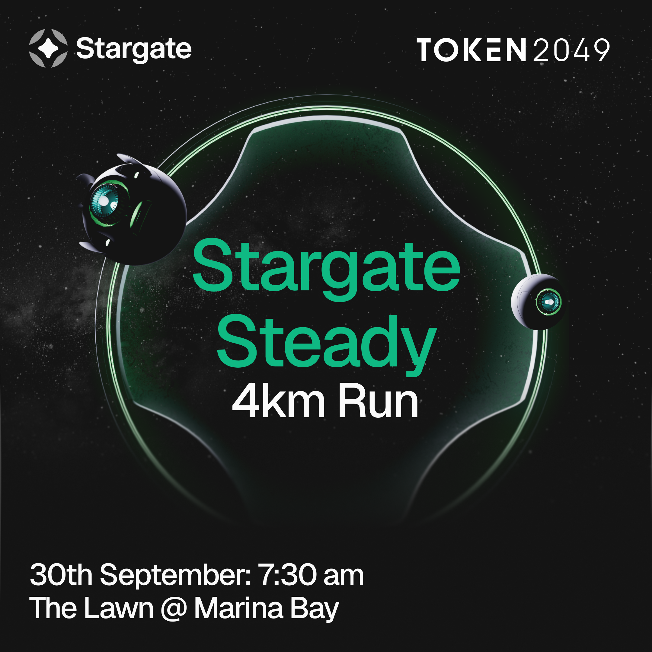 Stargate Steady - Easy 4km Run