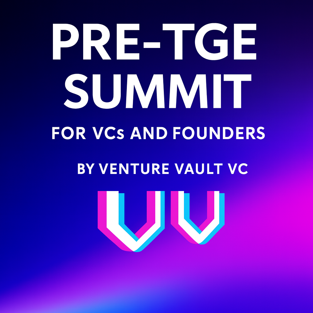 Pre-TGE Summit by Venture Vault VC