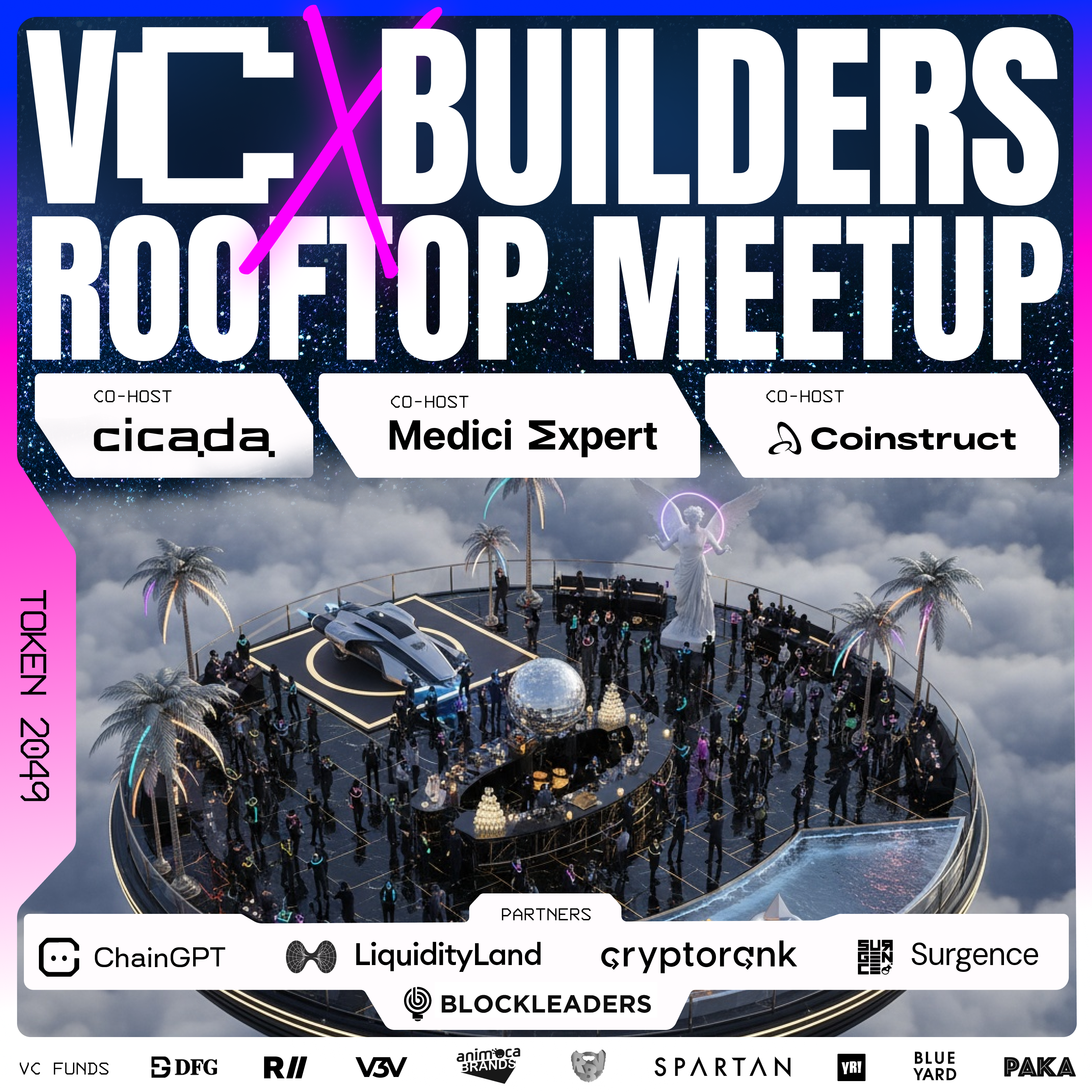 Rooftop Speed Networking: Founders & VCs