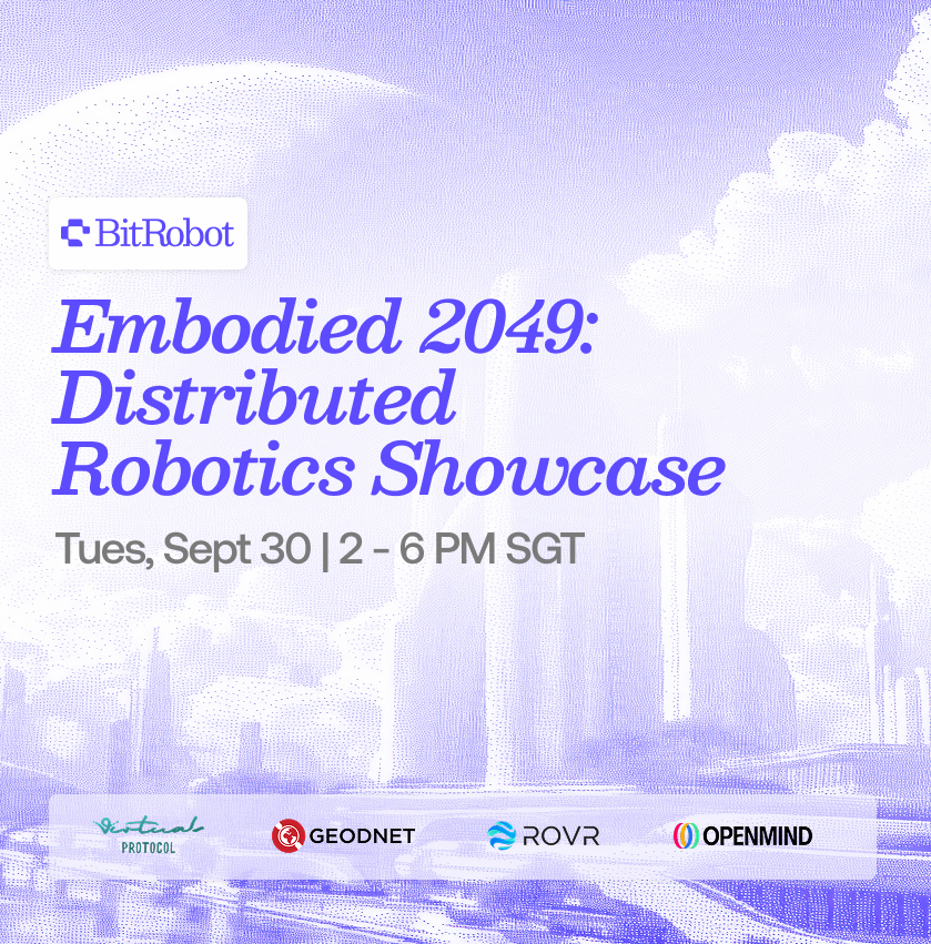 Embodied 2049: Distributed Robotics Showcase