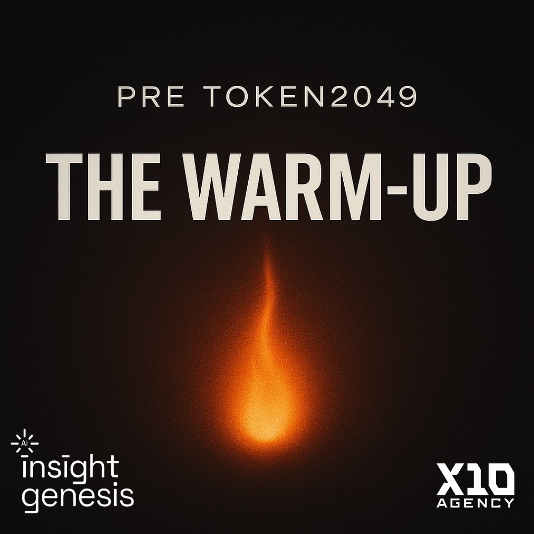 Pre Token2049: The Warm-Up