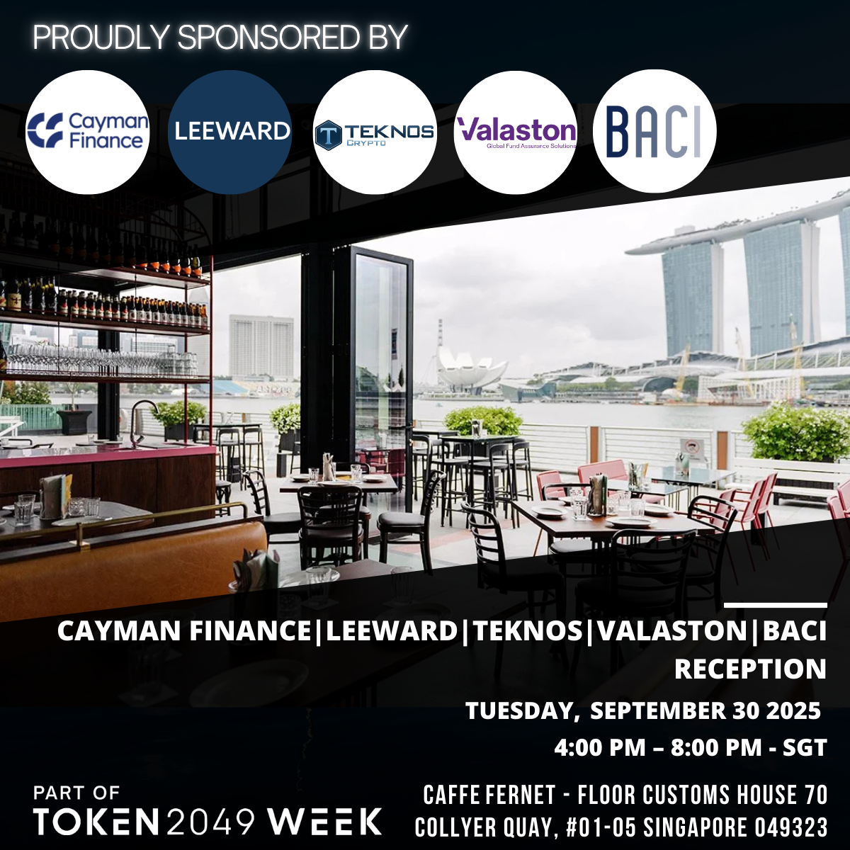 Token2049 Singapore - Cayman Crypto Side Event