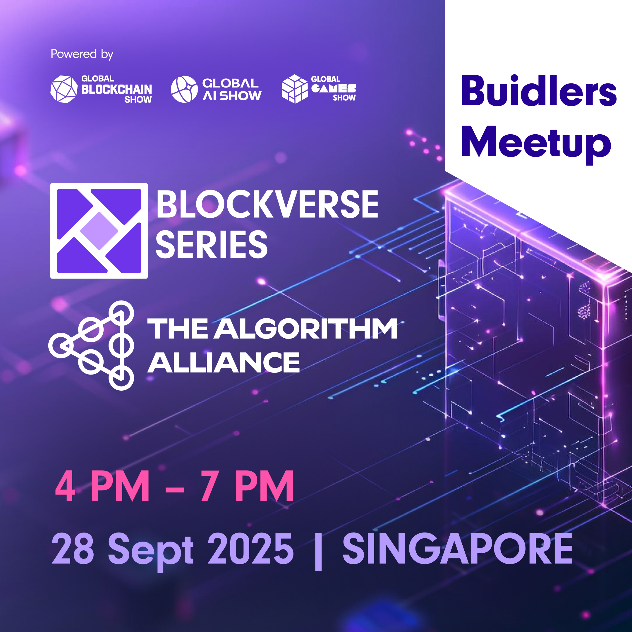 Blockverse Series x The Algorithm Alliance: Builders Meetup