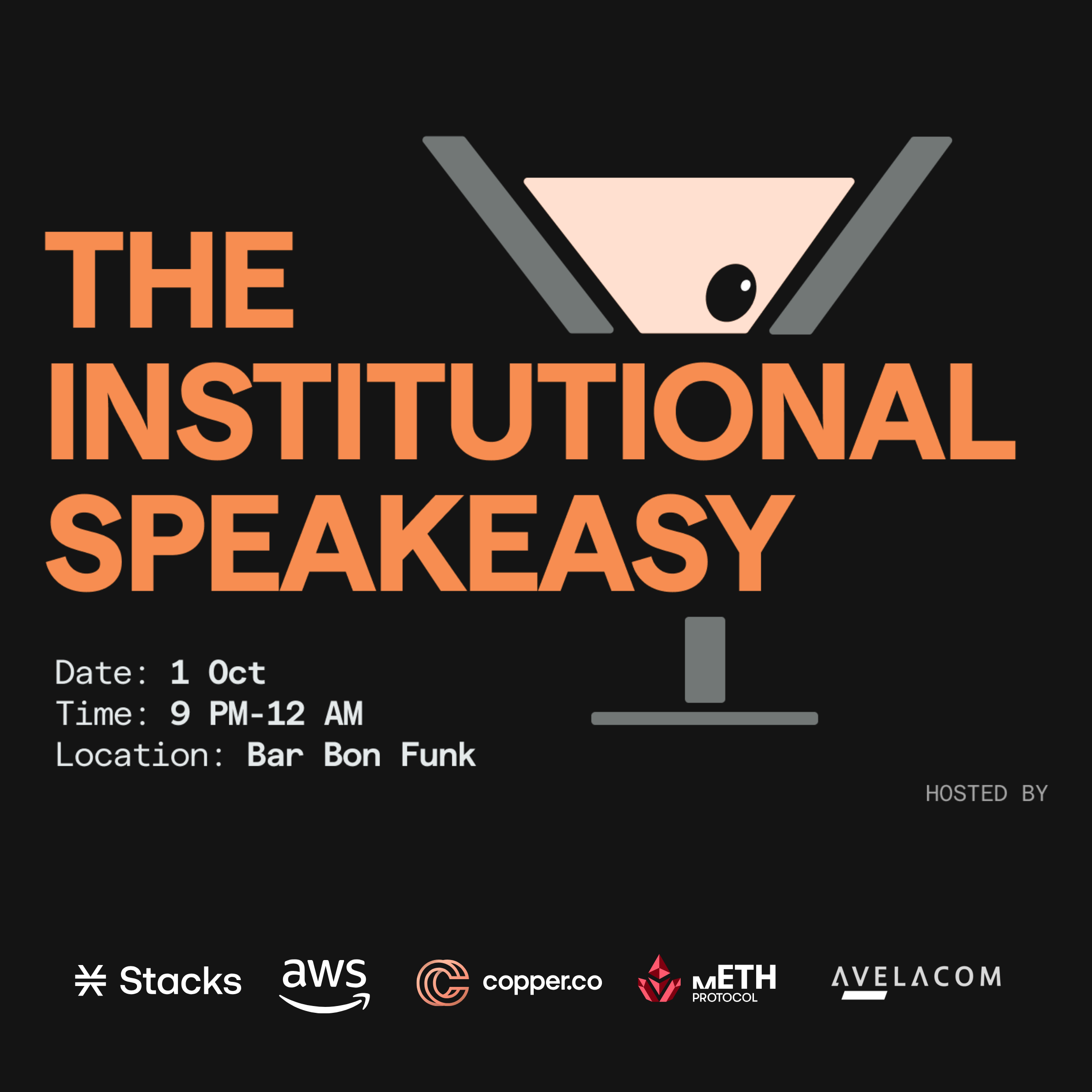 The Institutional Speakeasy | Token2049