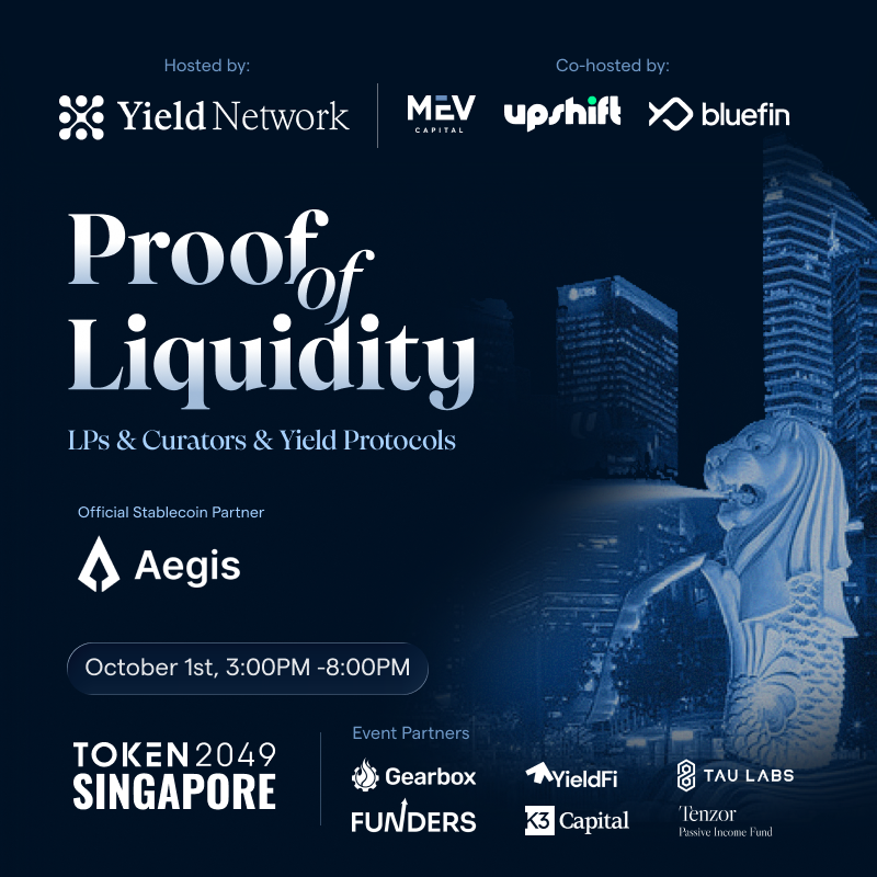 Proof Of Liquidity by Yield Network | TOKEN2049 Singapore