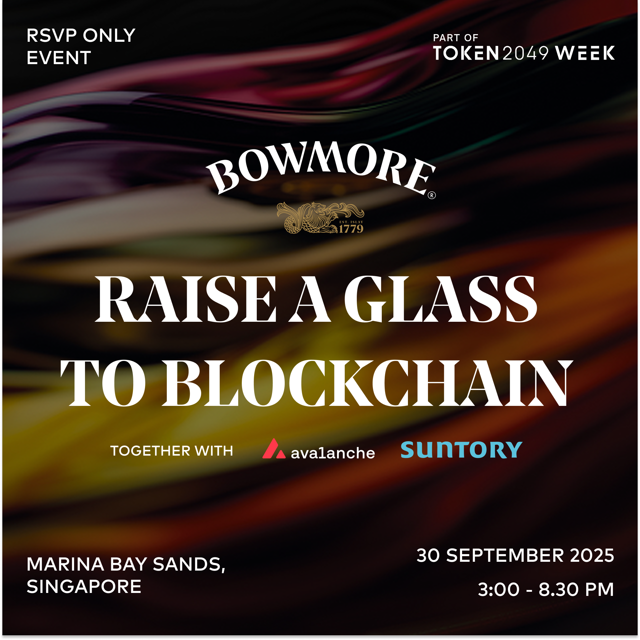 Bowmore x Avalanche - Raise a glass to blockchain