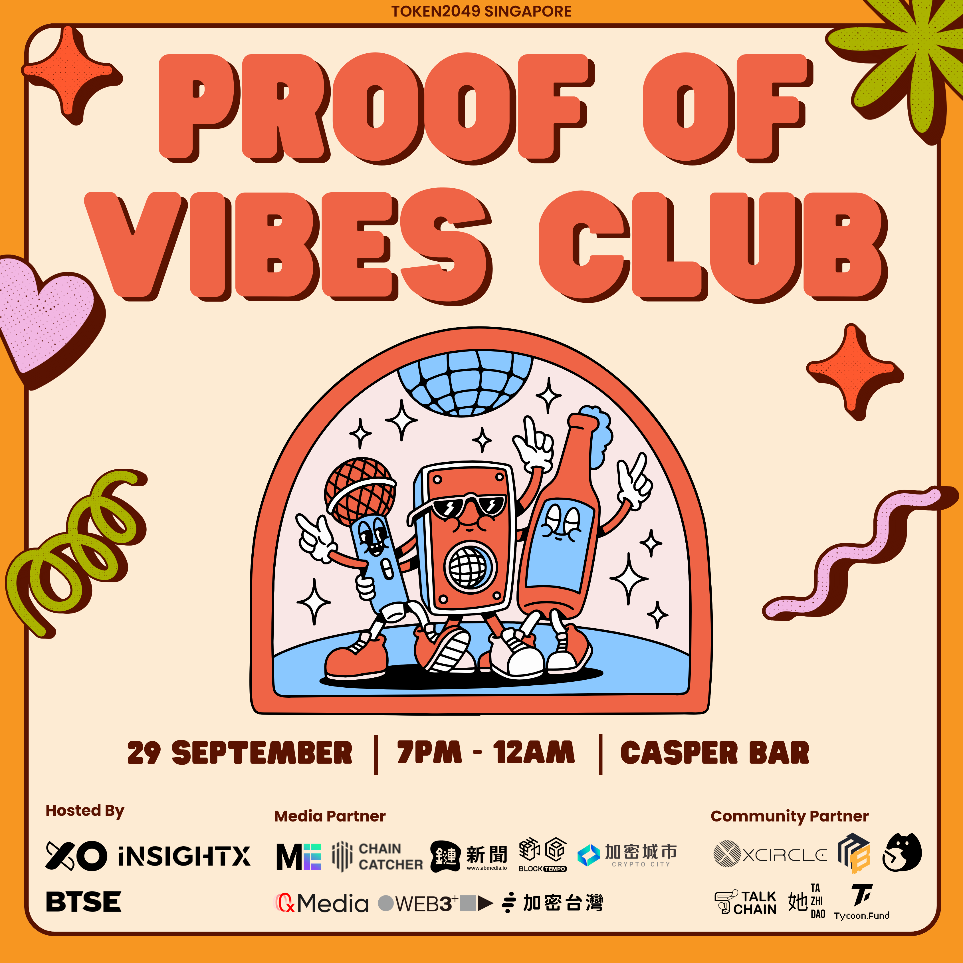 Proof of Vibes Club - Good Vibes Only