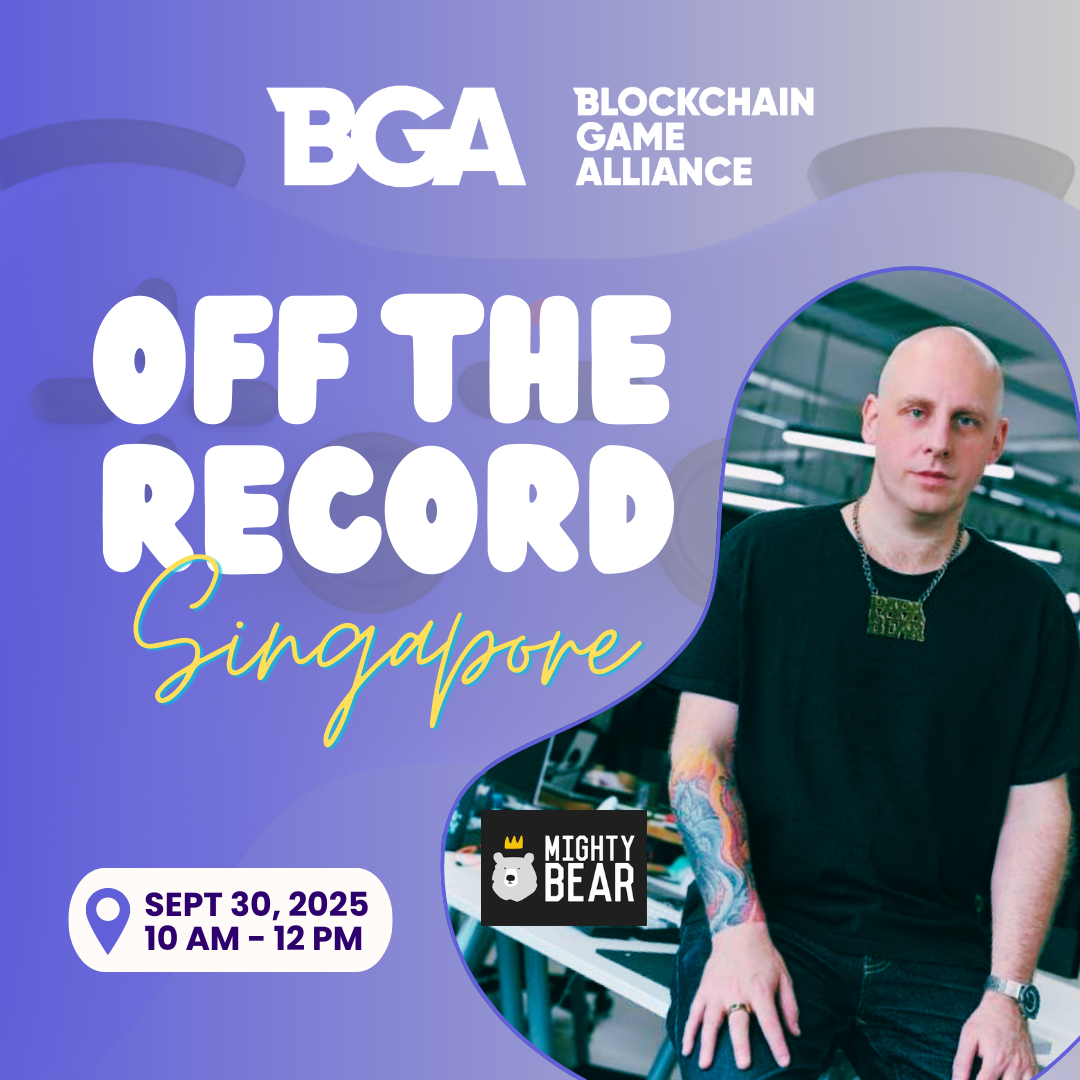BGA Off-The-Record 📍Singapore: AI & Web3 Gaming ft. Simon Davis