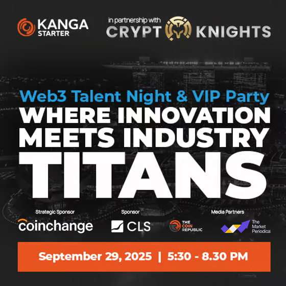 Web3 Talent Night & VIP Party presented by KangaStarter and CryptoKnights