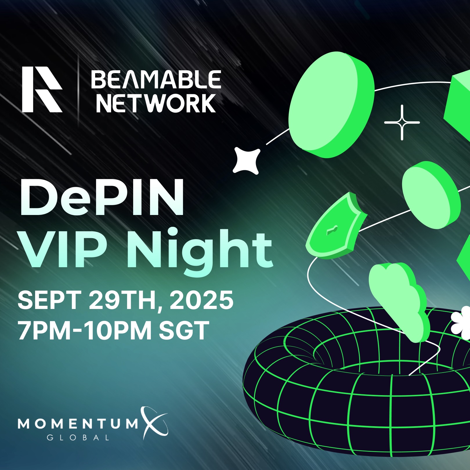 DePIN VIP Night by Beamable & Reform DAO