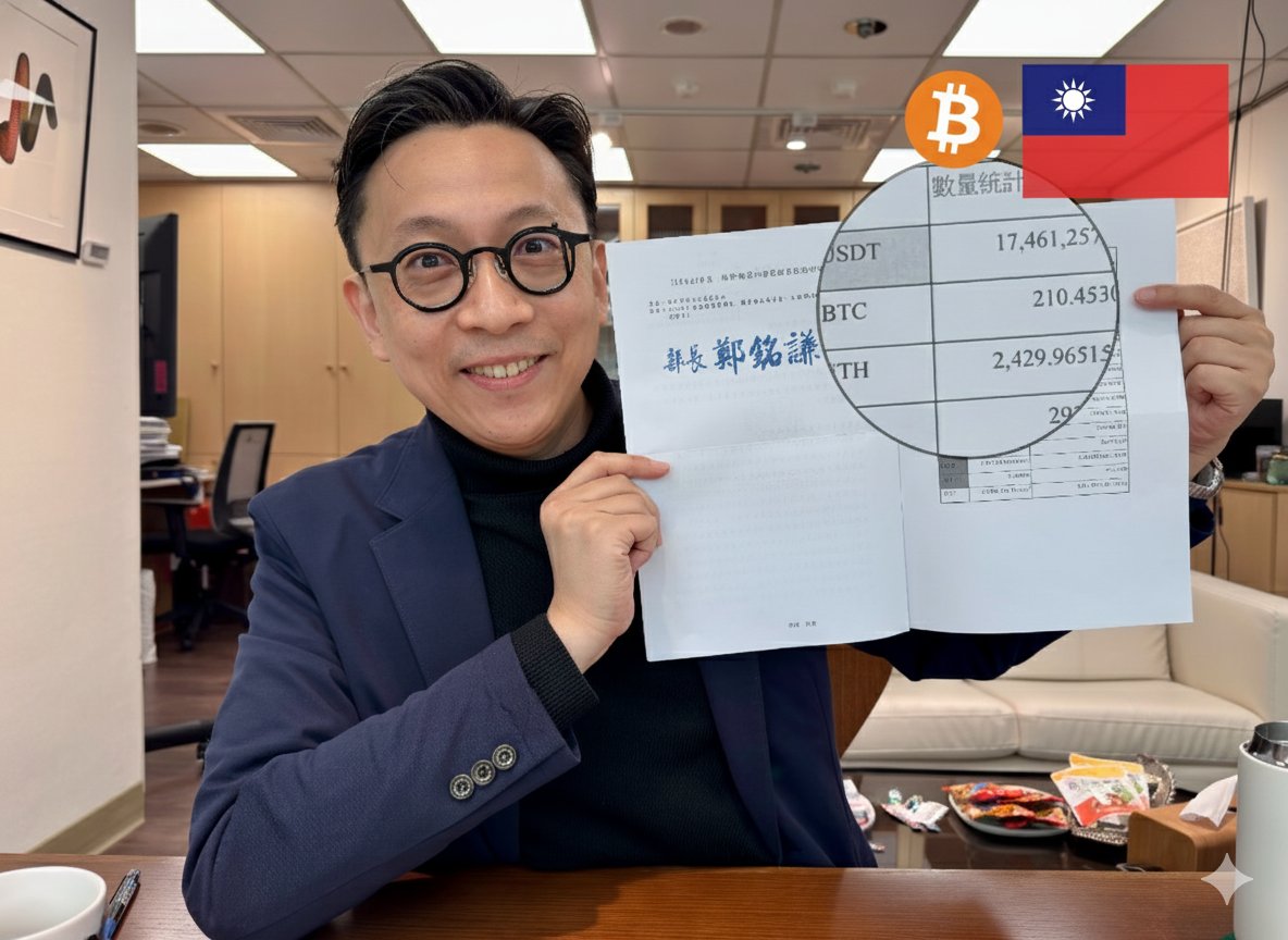 台湾立法委员葛如钧：台湾司法扣押的比特币数量为210.45 枚- Foresight News