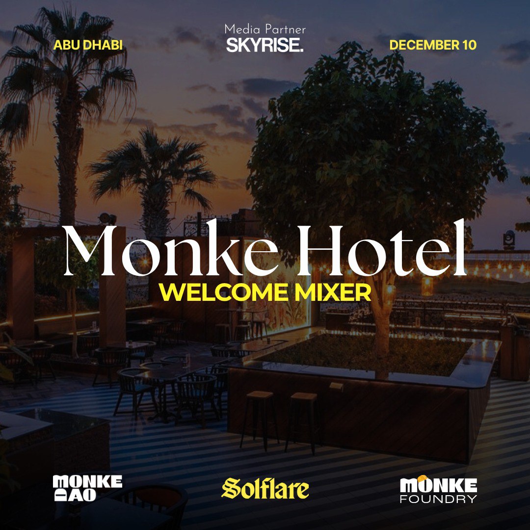 MonkeHotel Welcome Mixer