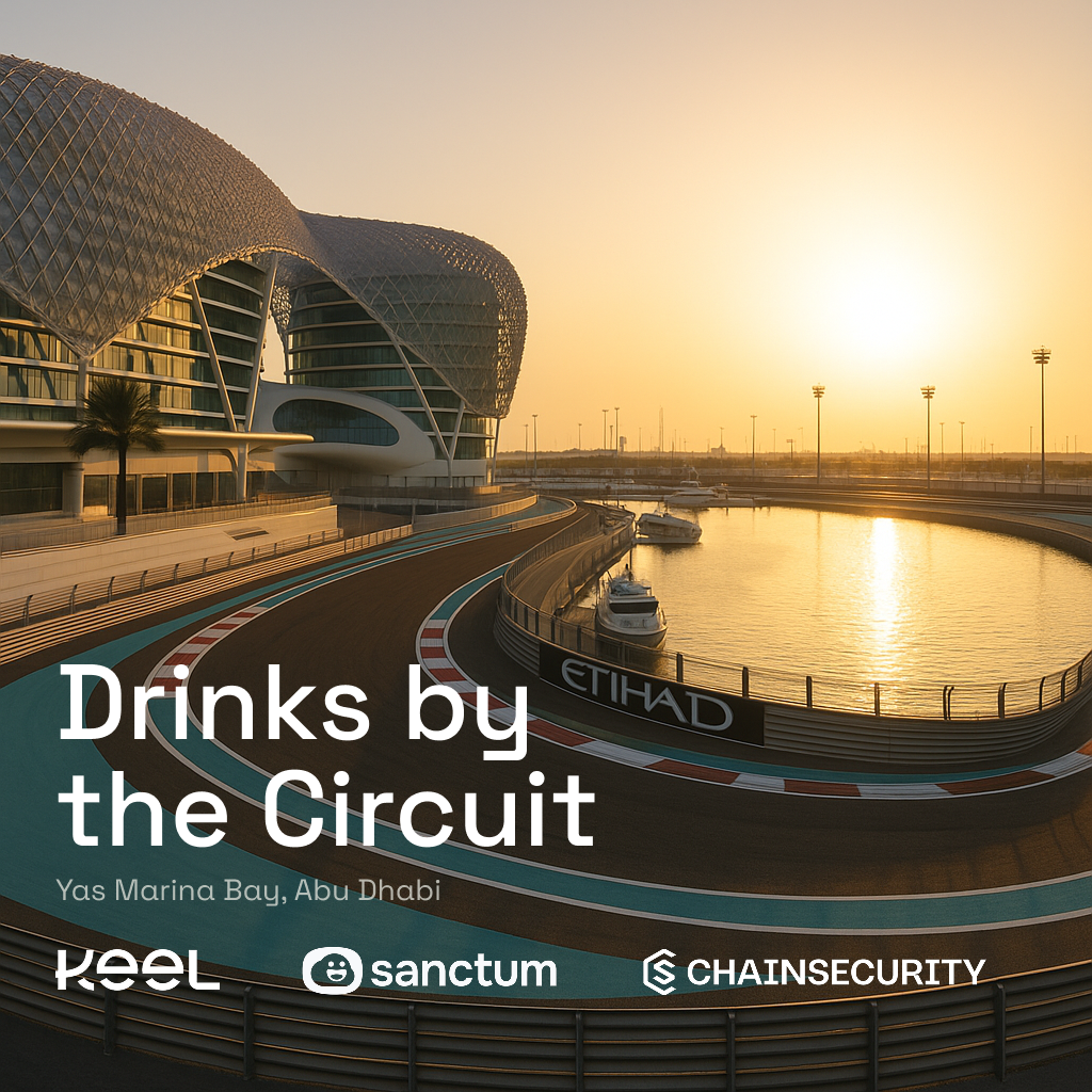 DeFi Drinks by the Circuit with Sanctum, Keel, & ChainSecurity